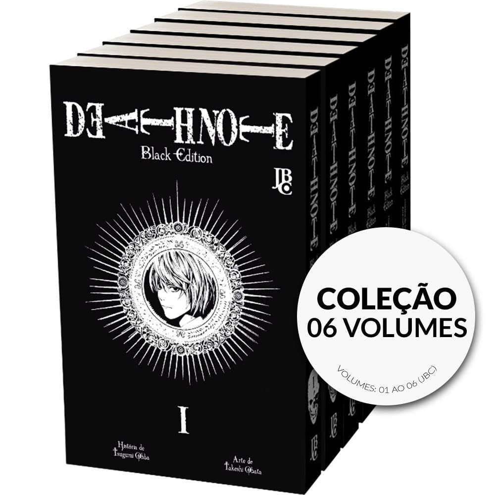 Coleção Death Note - Black Edition 1 a 6